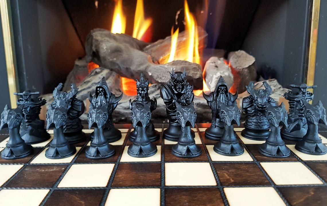 шахматы с фигурками дота 2 фото 1