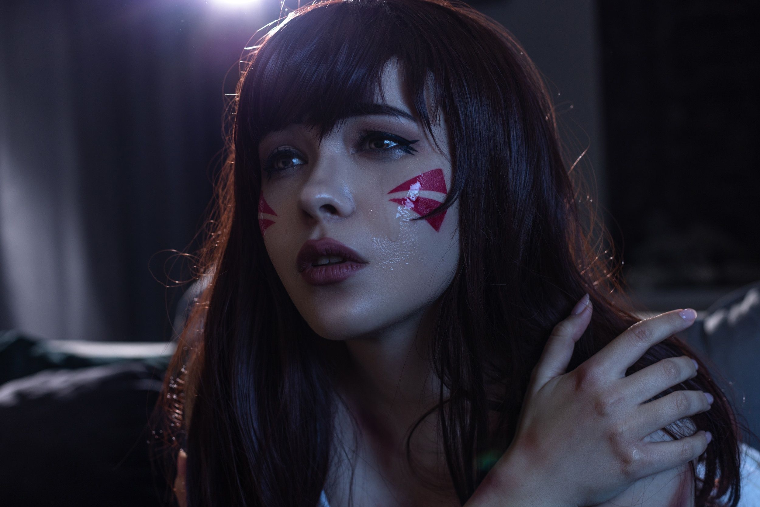 Персонаж: D.Va из Overwatch. Косплеер: Агния Северина. Фотограф: Кристина Бородкина.