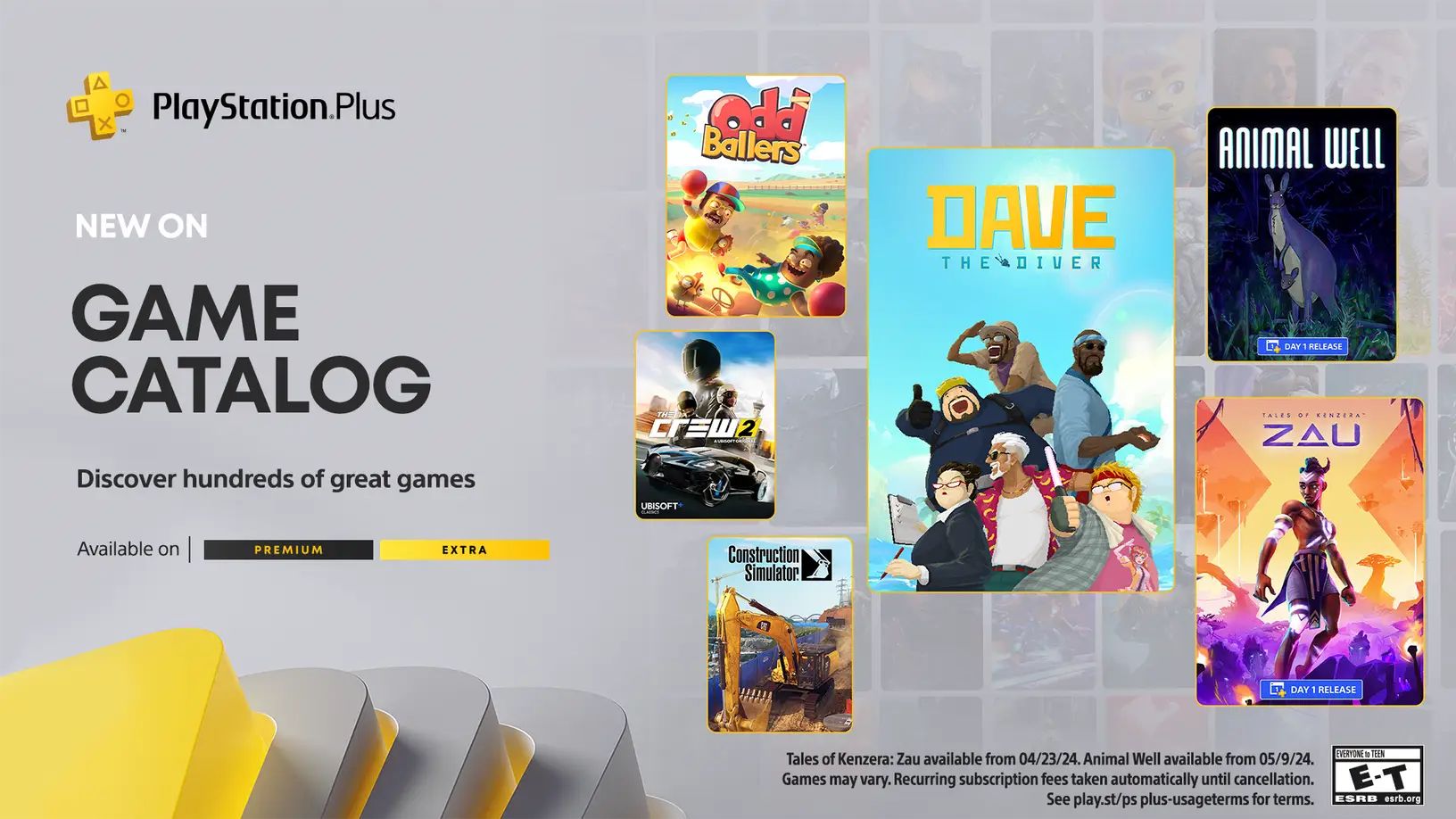 The Crew 2 и Dave the Diver войдут в библиотеку PS Plus в апреле