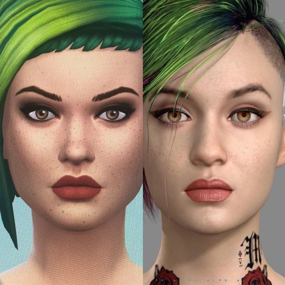 Sims 4 cyberpunk clothes фото 4