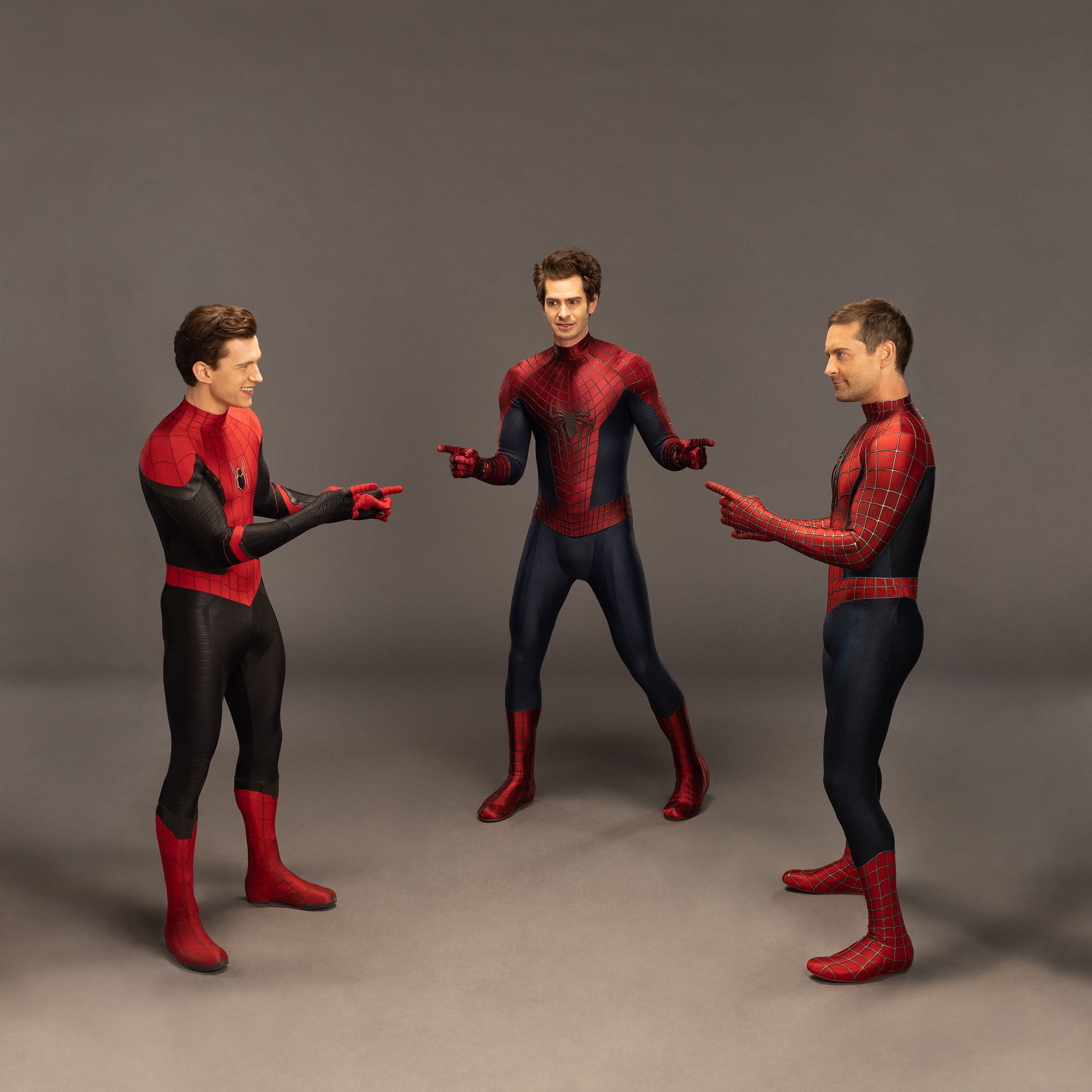 Исполнители роли Человека-паука повторили легендарный мем. Источник: twitter.com/SpiderManMovie