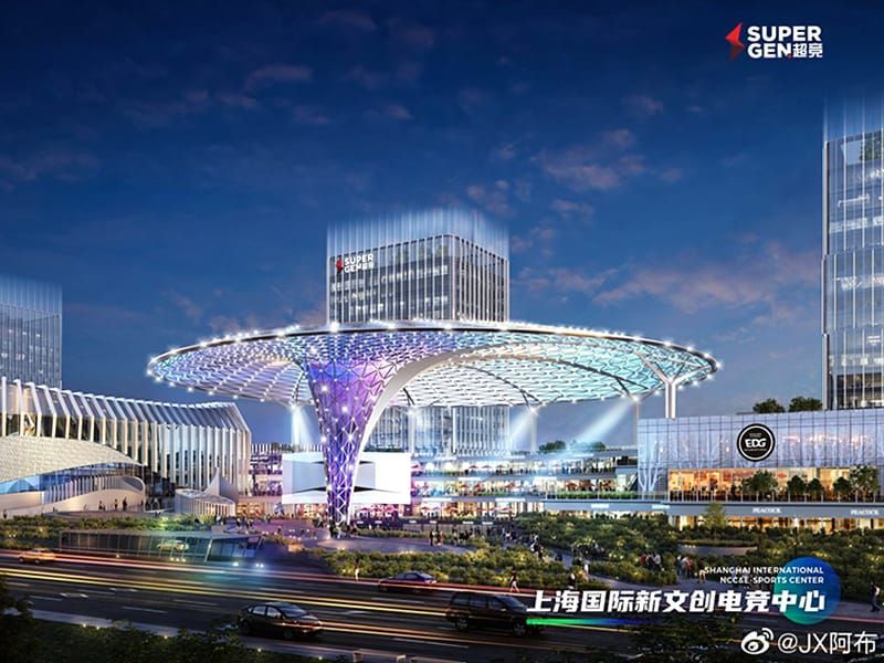 Проект киберспортивной арены в Шанхае