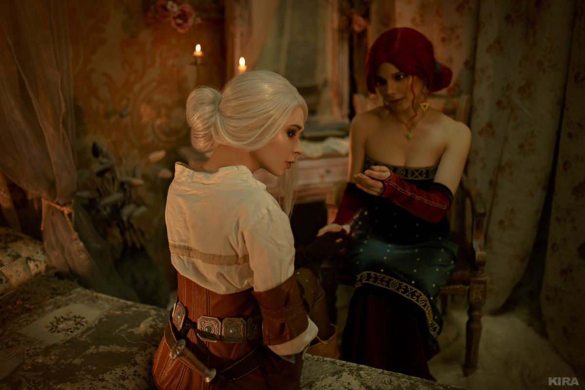 Косплей на Цири из The Witcher 3: Wild Hunt. Косплееры: Мария Журавлёва и Александра Реил. Источник: vk.com/cosplay.world