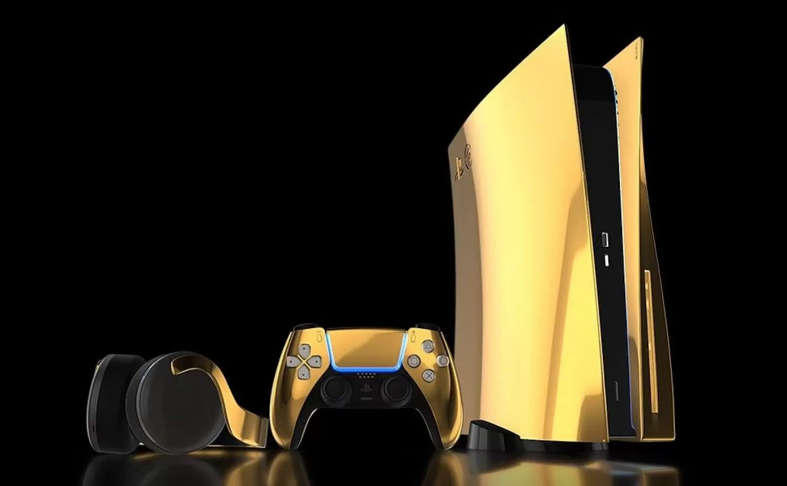 Золотая PlayStation 5 | Источник: Truly Exquisite