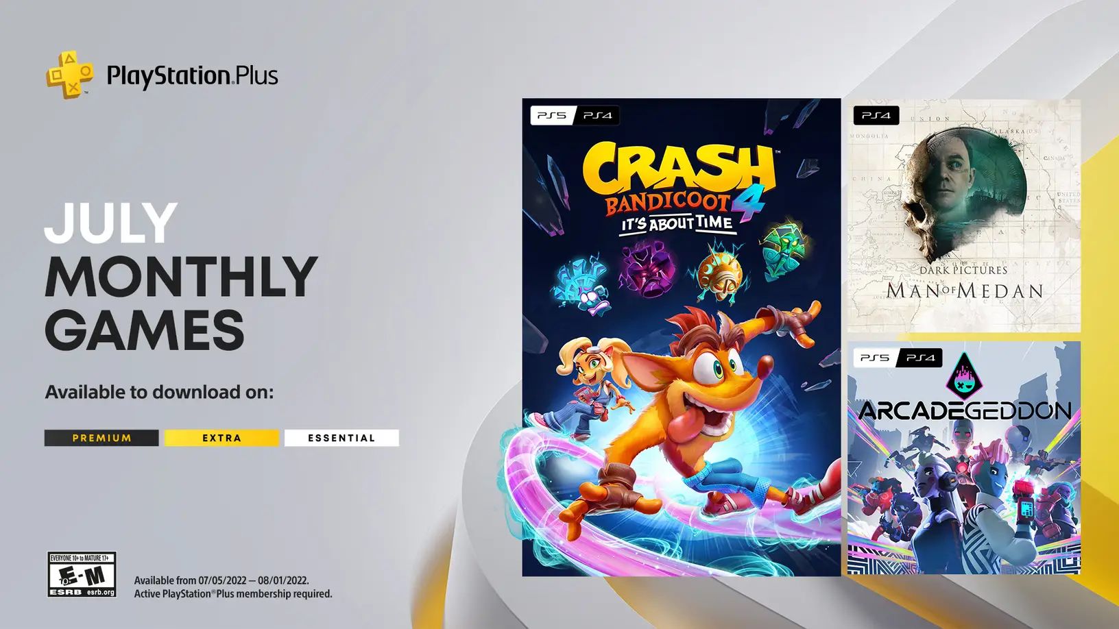 Crash Bandicoot 4 и Man of Medan вошли в июльскую подборку бесплатных игр  PS Plus