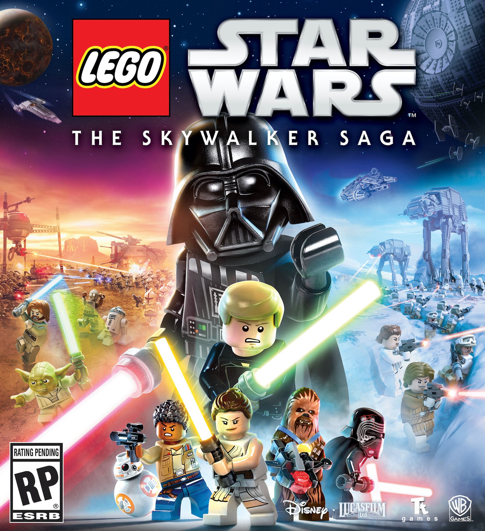 Официальный постер LEGO Star Wars: The Skywalker Saga