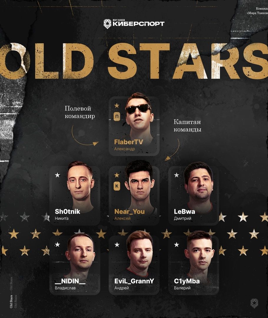 Команда OLD STARS