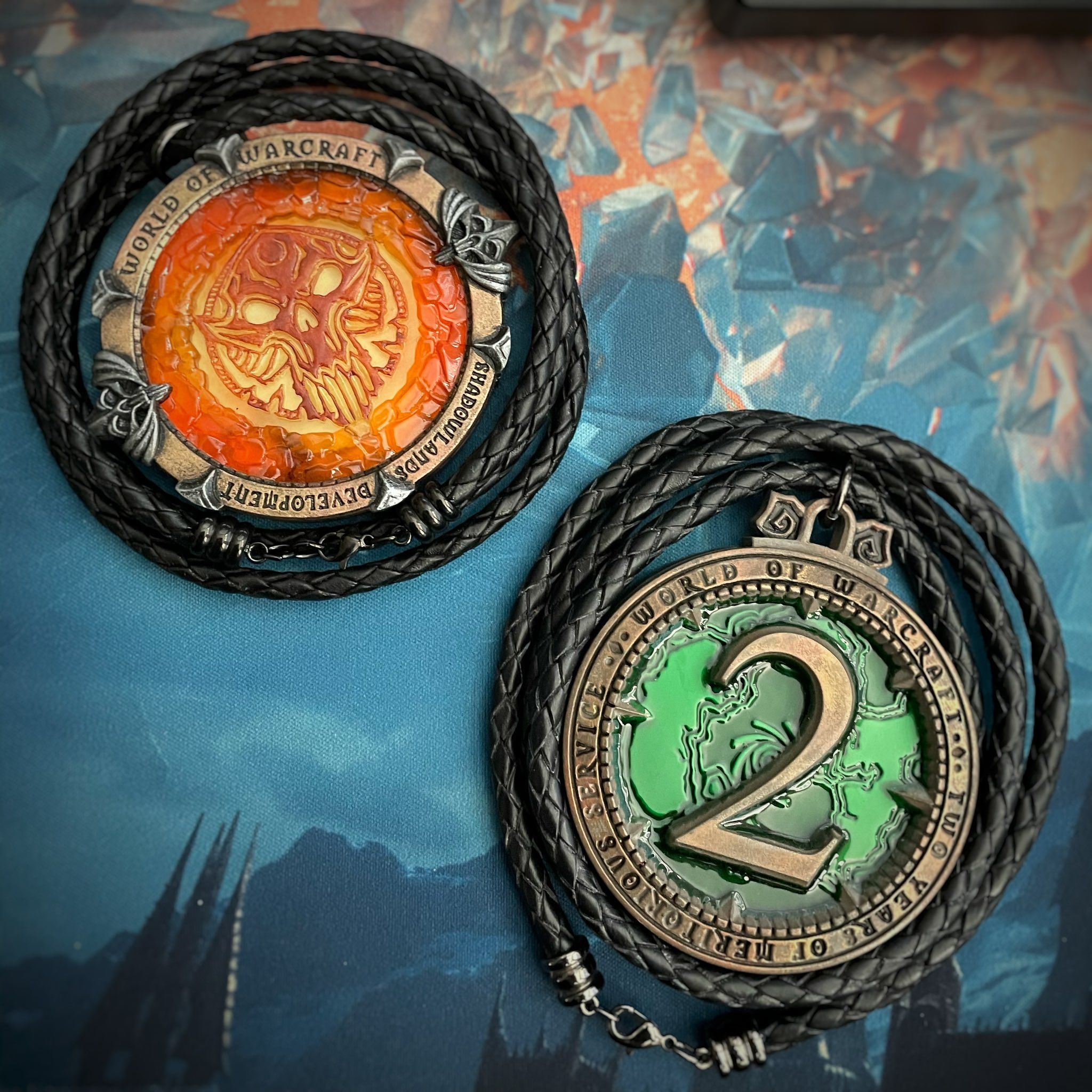 Медали представителей команды WoW в Blizzard Entertainment. Источник: твиттер