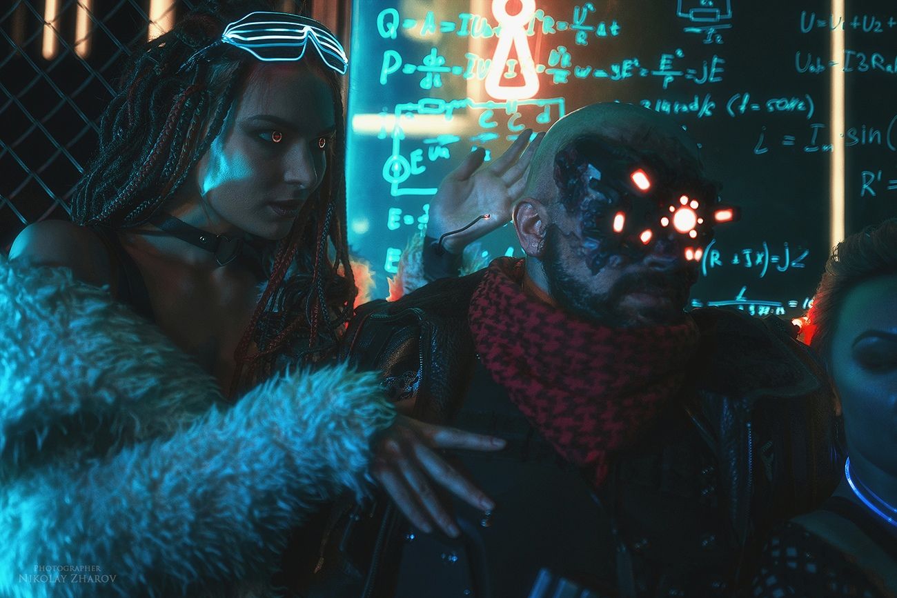 Косплей на Cyberpunk 2077. Косплеер Ройса: Александр Кузьменков. Фотограф: Николай Жаров. Источник: vk.com/nikolay_photogroup