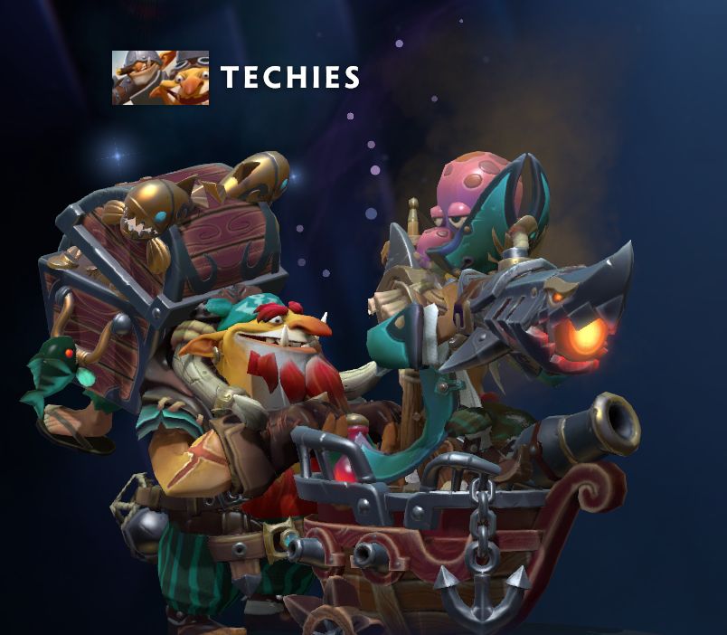 Сет на Techies из голосования для Collector\'s Cache | Источник: Dota 2