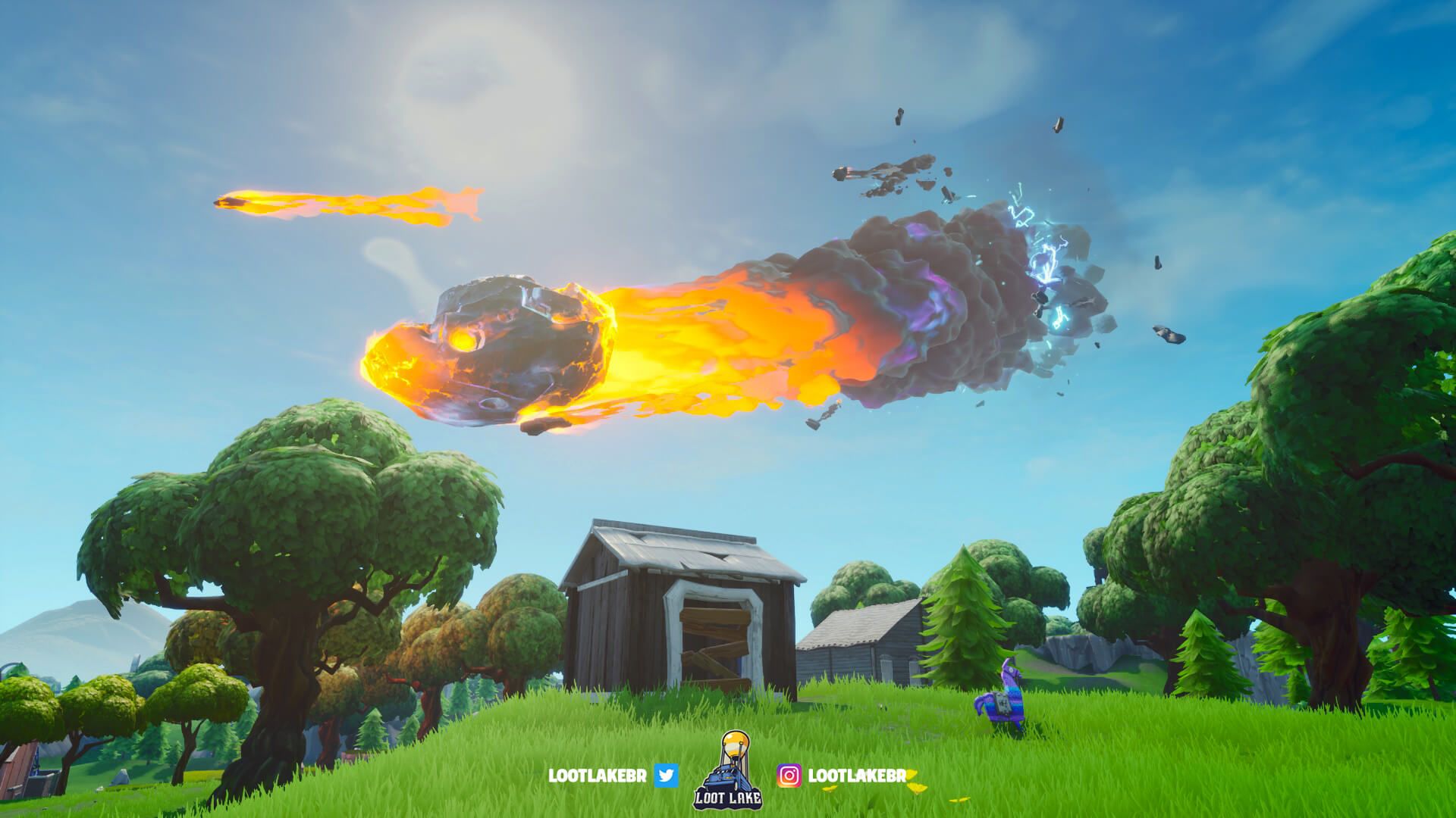 The Meteor. Источник: Fortnite 