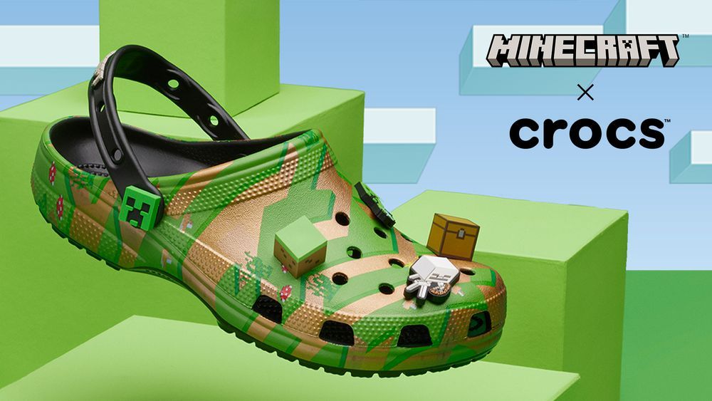 Обувь от Crocs в стиле Minecraft | Источник: Crocs