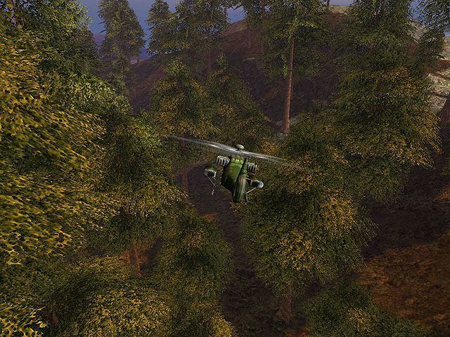Скриншот из Oblivion Lost. В игре планировалось использование различной техники