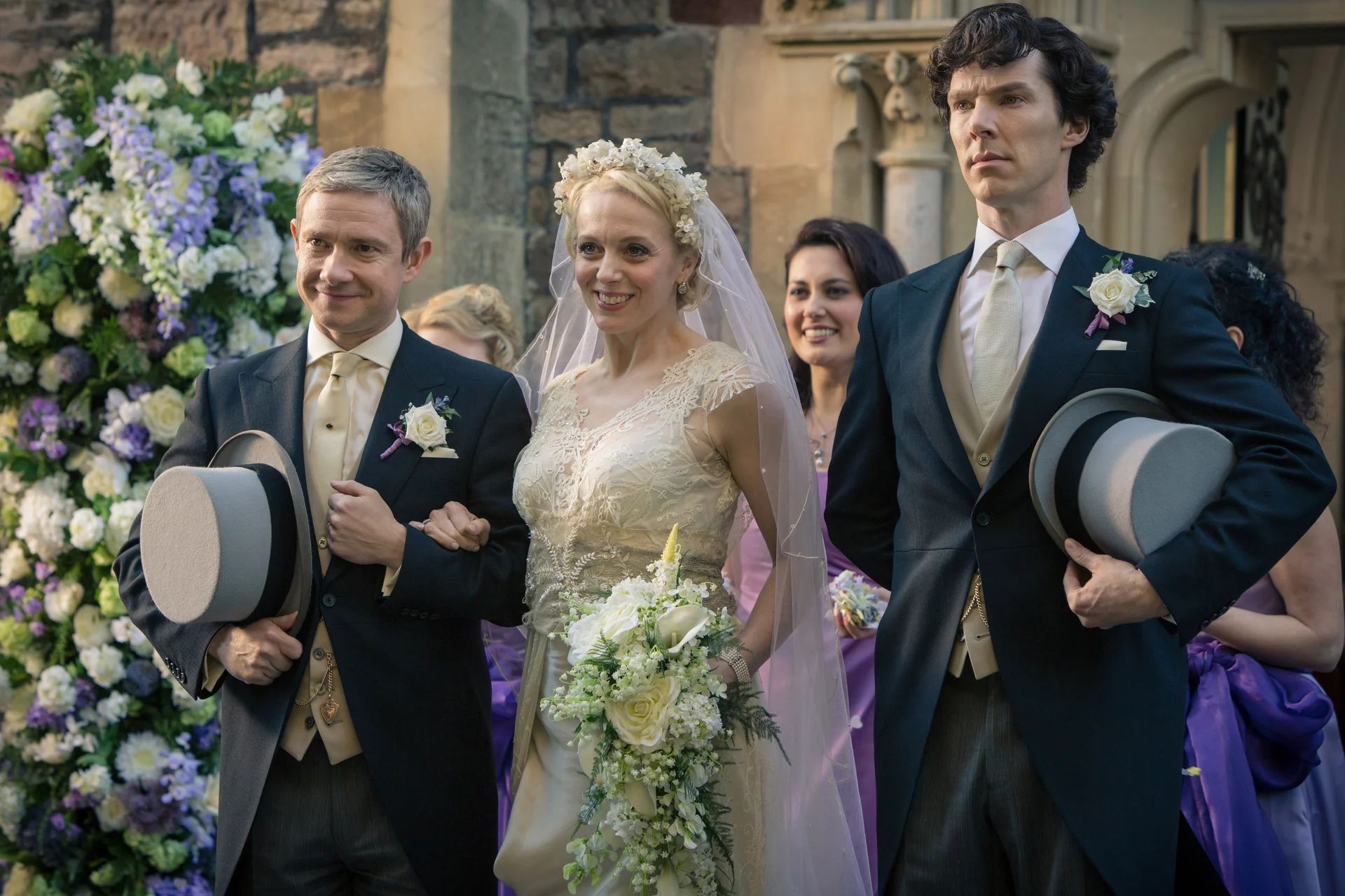 Свадьба Джона и Мэри из сериала «Шерлок», BBC