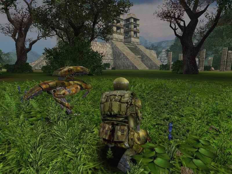 Скриншот из Oblivion Lost. Ацтекские храмы