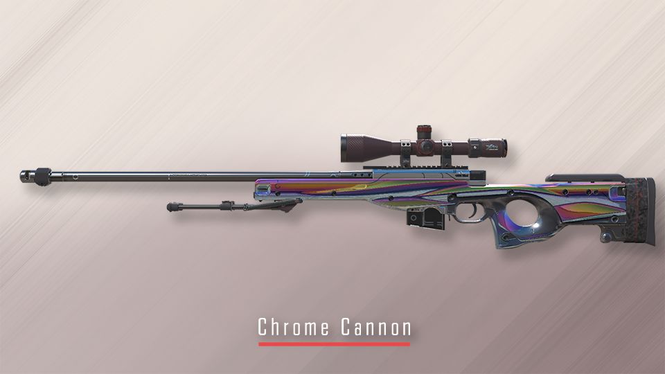 AWP | Chrome Cannon. Источник: блог CS2 в Steam