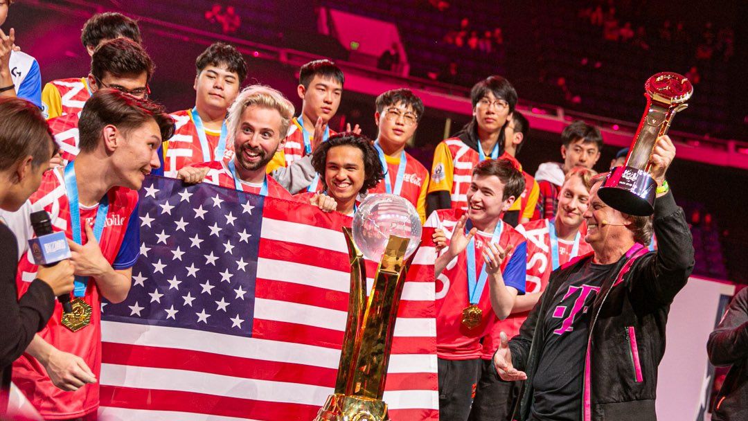 Сборная США на Overwatch World Cup 2019 | Фото: twitter.com/USAOWWC