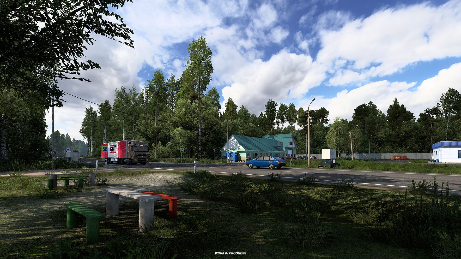 Российские дороги в Euro Truck Simulator 2 — авторы игры показали скриншоты  из будущего дополнения