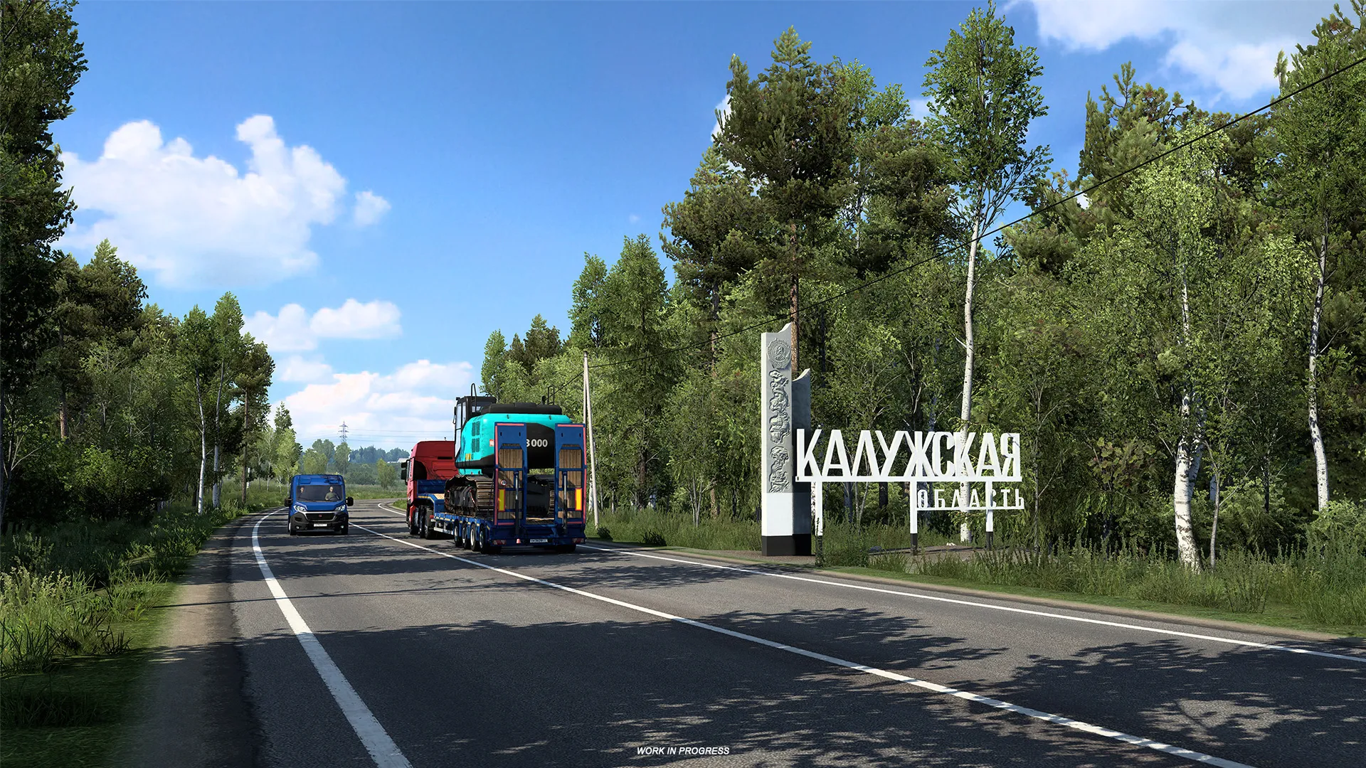 Брянск, Дзержинск, Ярославль и другие — авторы Euro Truck Simulator  показали стелы российских городов