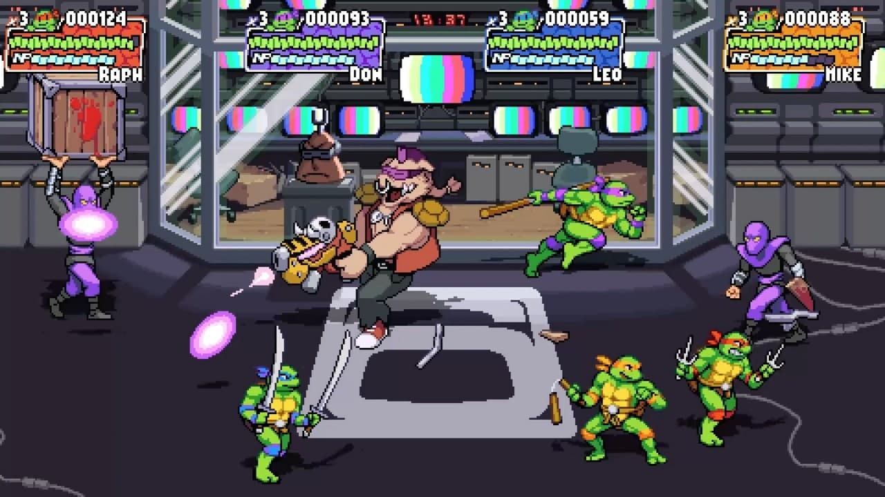 Скриншоты из новой игры о черепашках-ниндзя &mdash; Teenage Mutant Ninja Turtles: Shredder&rsquo;s Revenge. Источник: Steam