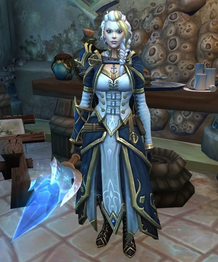 Оригинальная модель Джайны Праудмур из World of Warcraft