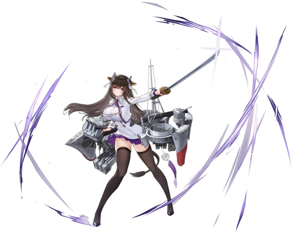 Оригинальный скин Кашино из Azur Lane