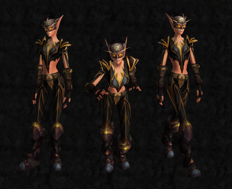 Женщина-кошка в World of Warcraft