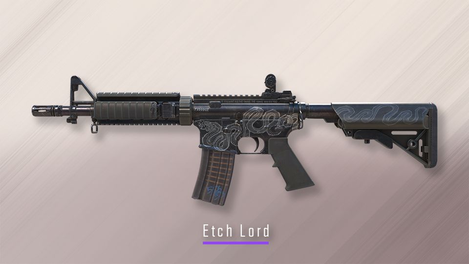 M4A4 | Etch Lord. Источник: блог CS2 в Steam