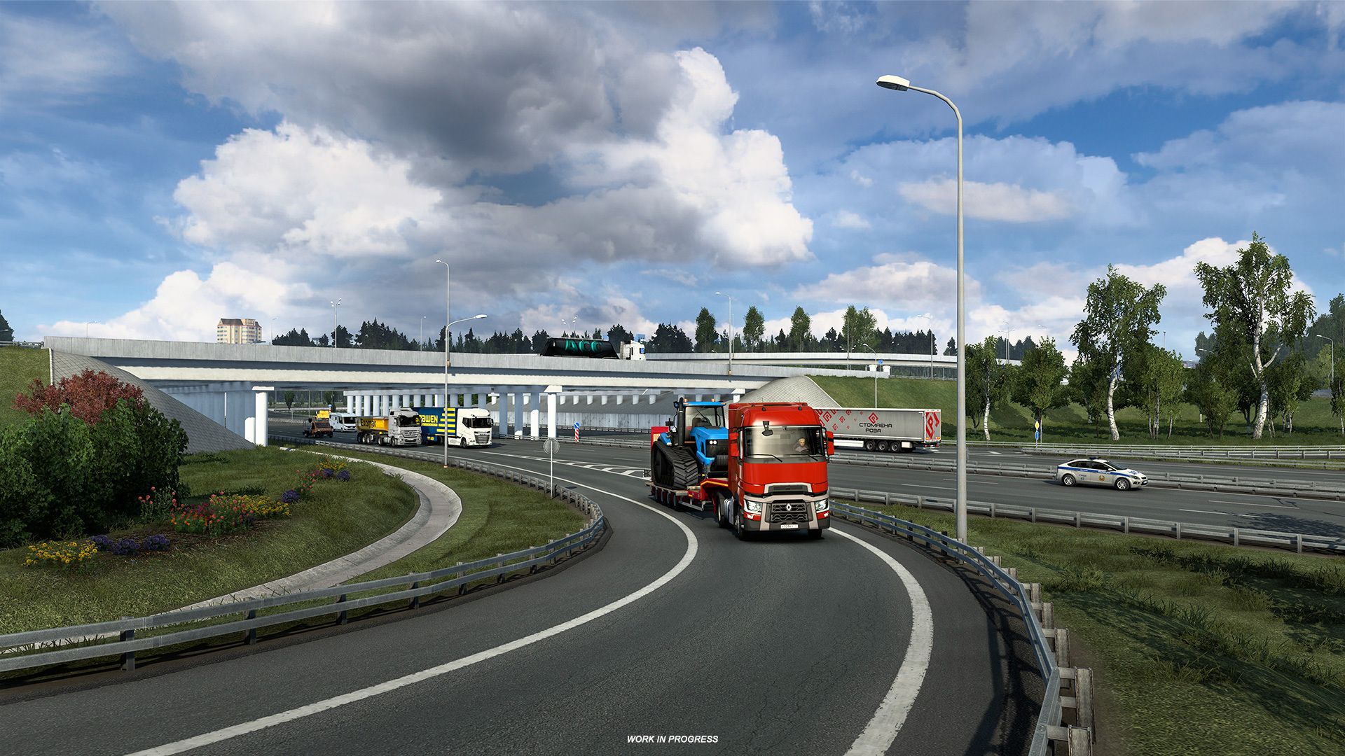 Euro Truck Simulator 2 &mdash; Heart of Russia.
Источник: SCS Software