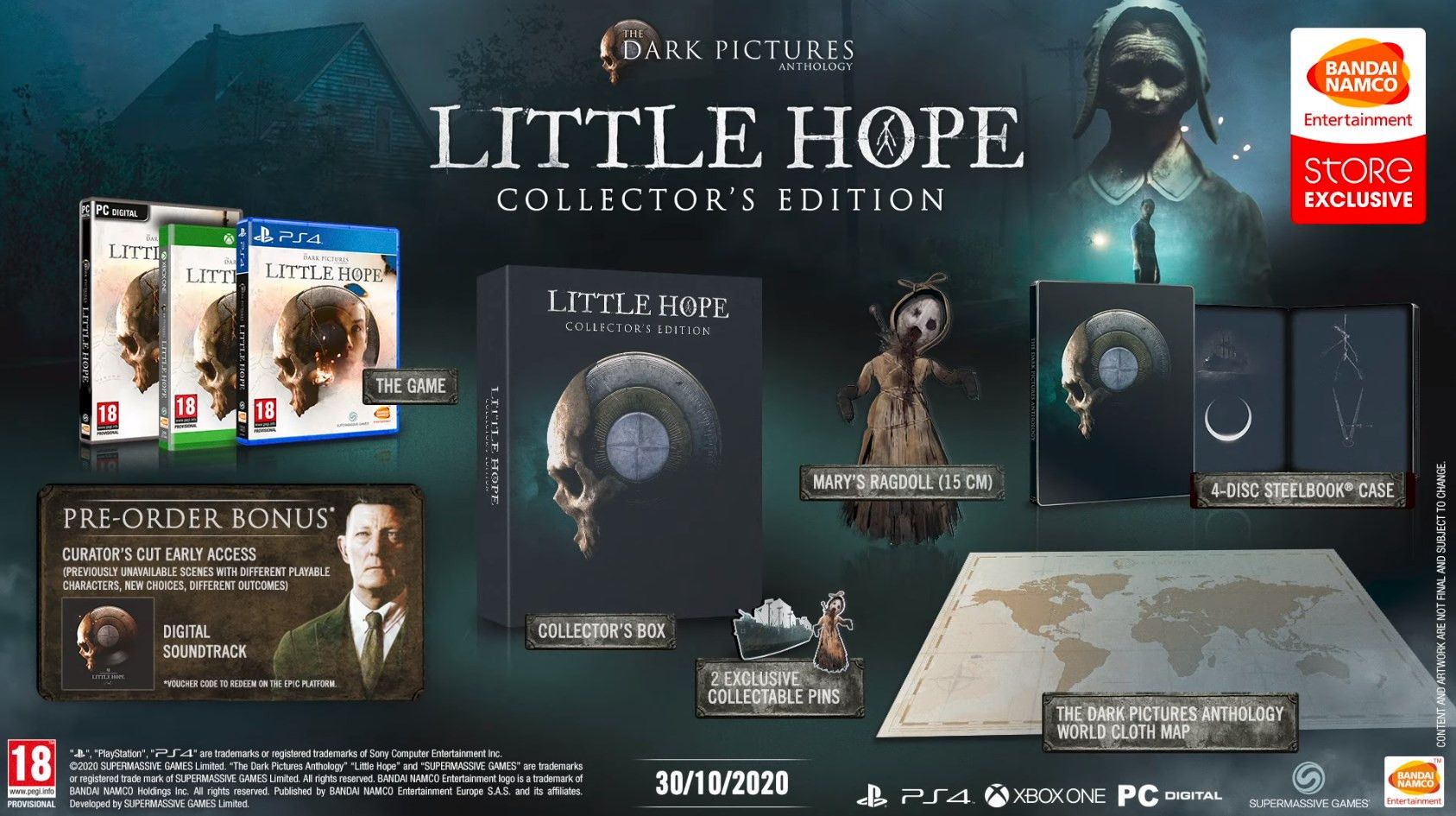 Стала известна дата выхода The Dark Pictures Anthology: Little Hope