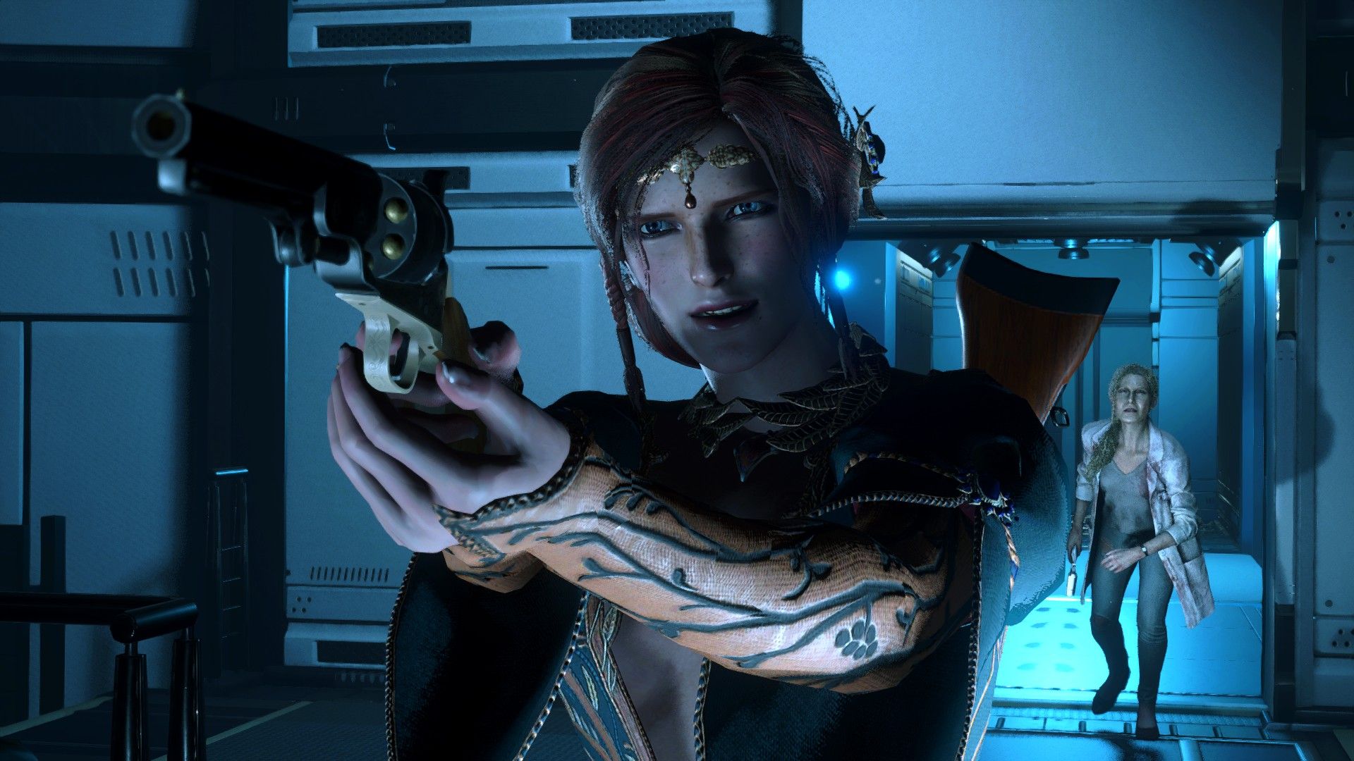 Трисс в Resident Evil 2.
Источник: Nexus Mods