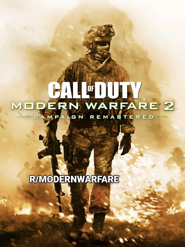 Обложка ремастера Call of Duty: Modern Warfare 2