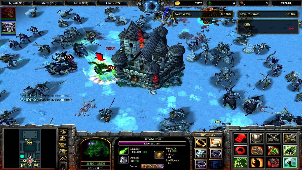 Карта x hero siege для warcraft 3 frozen throne