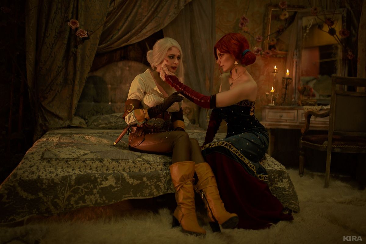 Косплей на Цири из The Witcher 3: Wild Hunt. Косплееры: Мария Журавлёва и Александра Реил. Источник: vk.com/cosplay.world