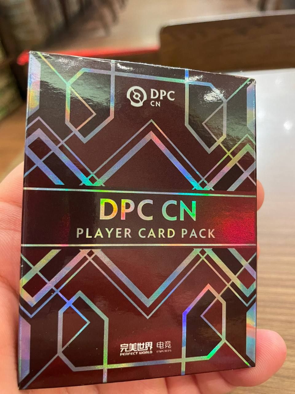 Упаковка набора с карточками игроков Dota Pro Circuit 2021/2022