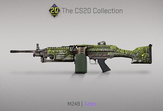 Скин на M249 | Источник: blog.counter-strike.net