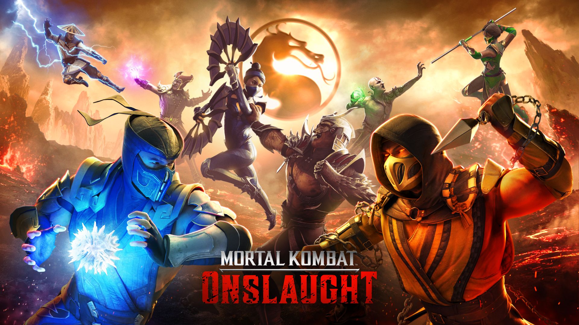 Официальное промоизображение Mortal Kombat: Onslaught. Источник: WB Games