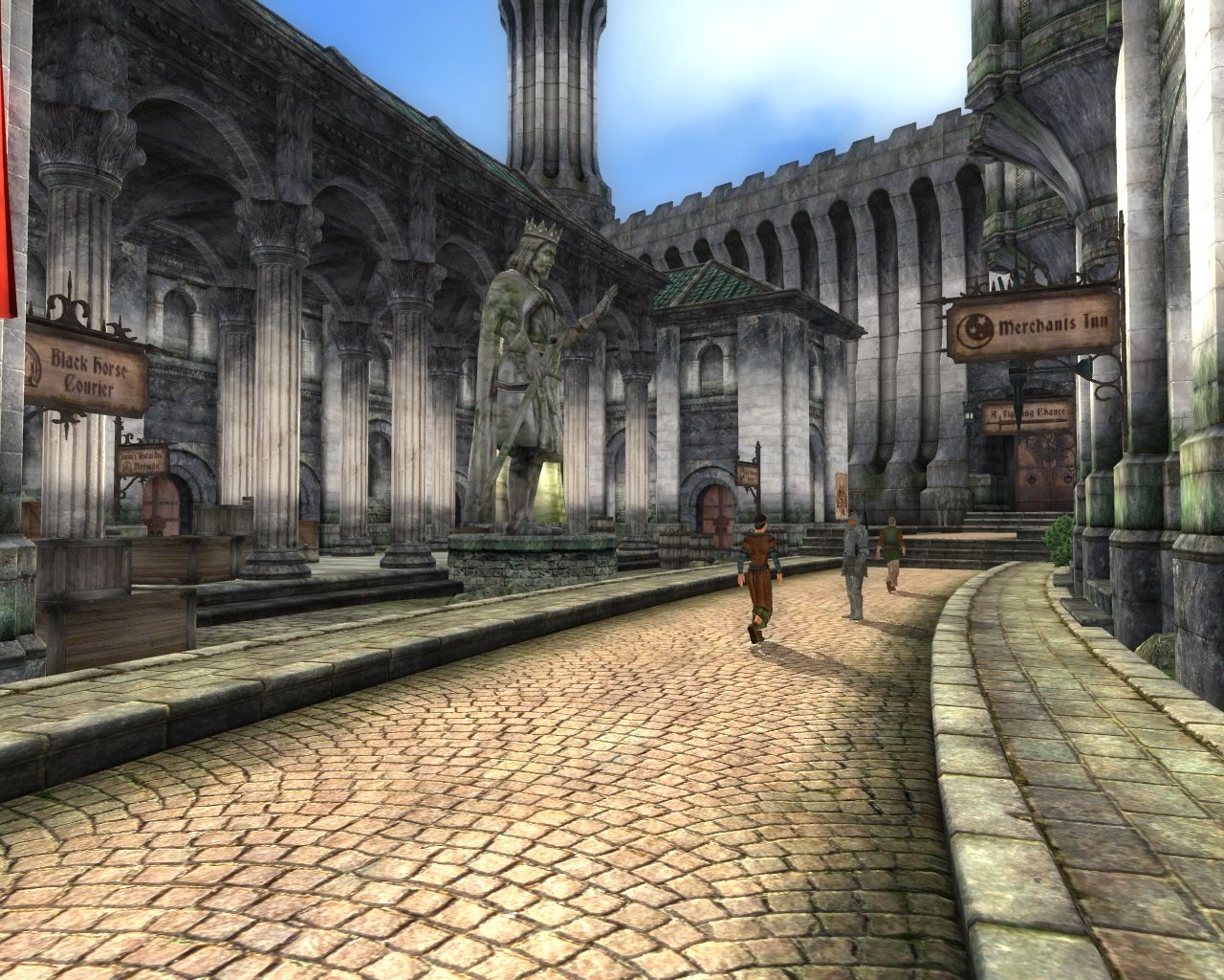 Оригинальный Имперский город из The Elder Scrolls IV: Oblivion. Источник: moddb.com