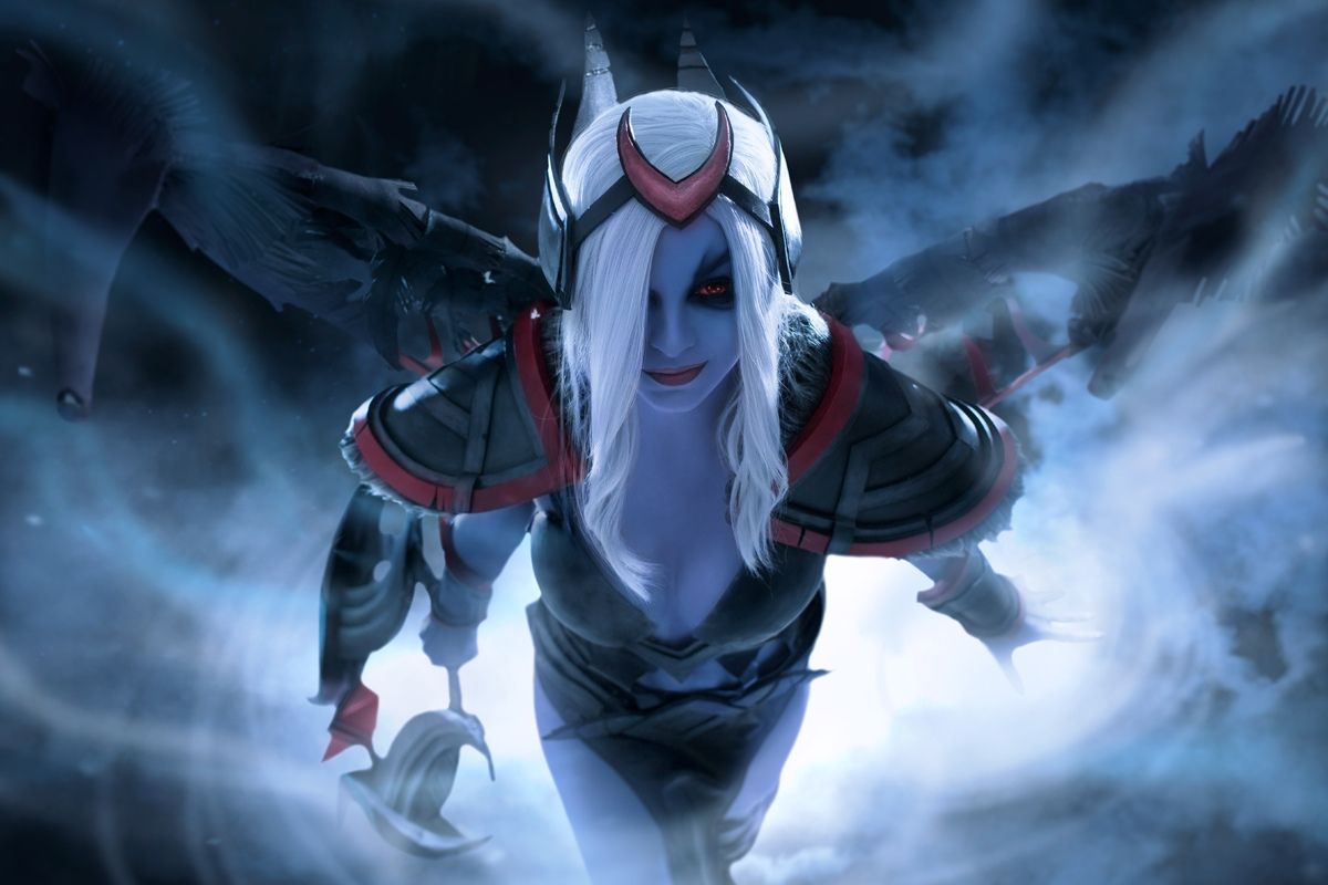 Мстительная принцесса — косплей на Vengeful Spirit из Dota 2