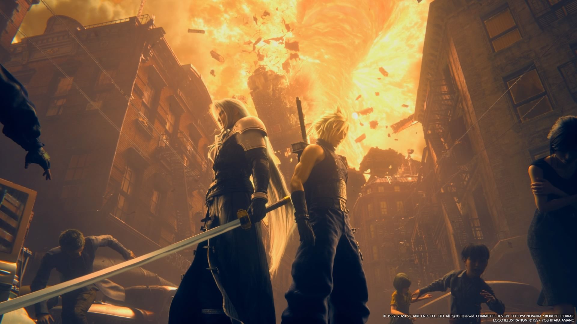 Скриншот из Final Fantasy VII Remake