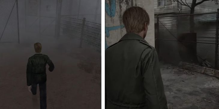 Ремейк Silent Hill 2 сравнили с оригиналом