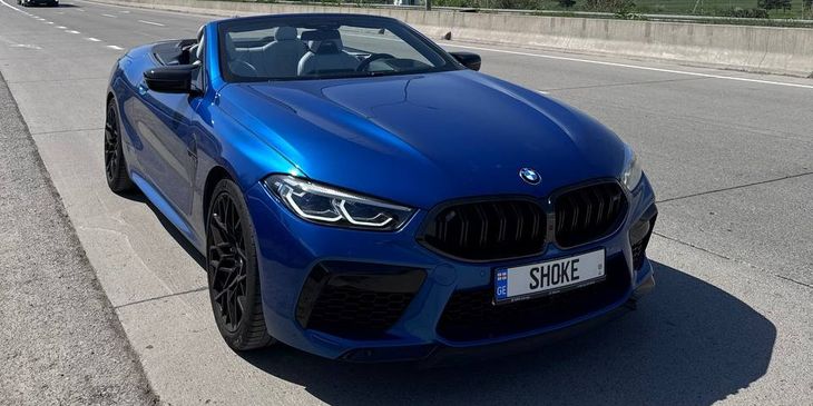 Shoke купил BMW M8 Cabrio — она стоит более ₽15 млн