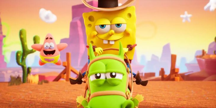 Геймплейный трейлер SpongeBob Squarepants: The Cosmic Shake — новой игры про Губку Боба от THQ Nordic