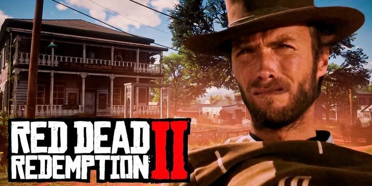Клинт Иствуд снова посетил Red Dead Redemption 2 — блогер поместил актера в мир игры