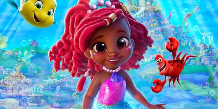 Disney представила музыкальную тему Ариэль из нового мультсериала про темнокожую русалочку