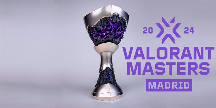 Организаторы VALORANT Champions Tour 2024: Masters Madrid показали дизайн кубка