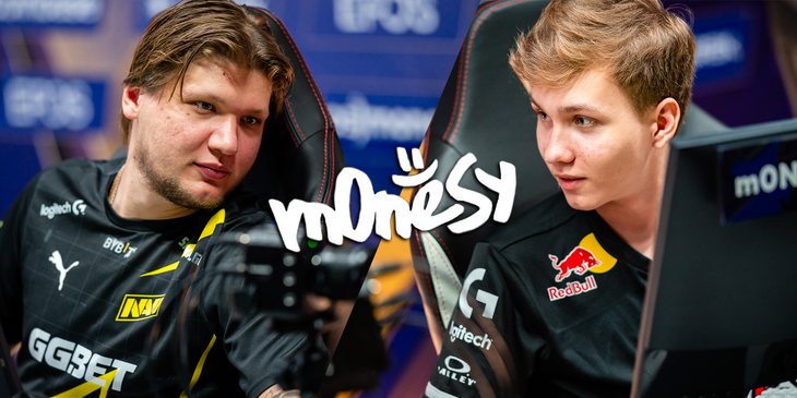 Фанаты нашли отсылку к s1mple в стикере m0NESY к PGL Major Copenhagen 2024