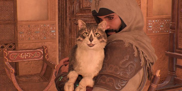 В Assassin's Creed Mirage нашли кошку с логотипом франшизы на морде — она существовала в реальной жизни