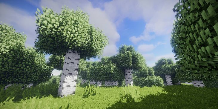 В сеть слили фото со съемок Minecraft с кубическими деревьями