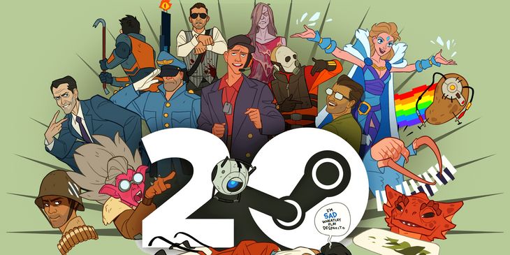 В Steam началась распродажа культовых игр в честь 20-летия магазина